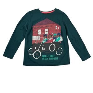 Piccolina Entrepreneur Madam CJ Walker Green Shirt